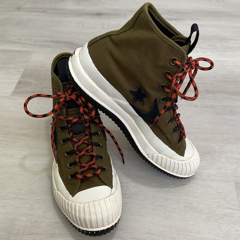 Converse Bosey MC High Top Water Repellent Olive Mens size 7 - Picture 8 of 12